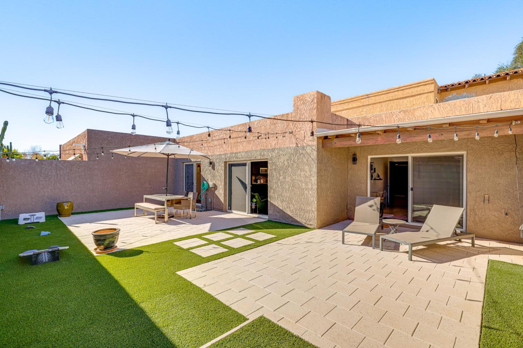 Modern Scottsdale Townhome With Heated Pool Access Exterior photo